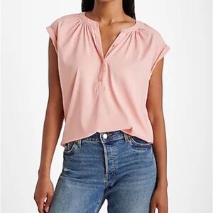 Express Coral Blouse